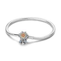 Pulsera De Acero Inoxidable Platinado 2024 Para Mujer Con Cadena De Serpiente Y Encantos Originales Joyería DIY Clásica Para Fiestas Y Compromisos - details 48