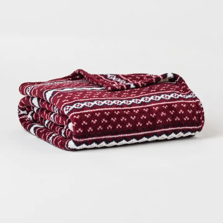 TRAMAS+ Manta coral estampada 130x160.  Agradable al tacto, cálida y muy suave. - 1