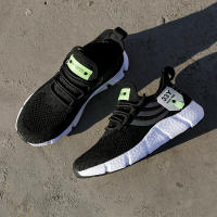 Zapatillas De Tenis Para Hombre 2024 Malla Transpirable Y Cómodas Zapatos Casuales De Exterior Con Cordones Antigüedad Primavera/Otoño - details 33