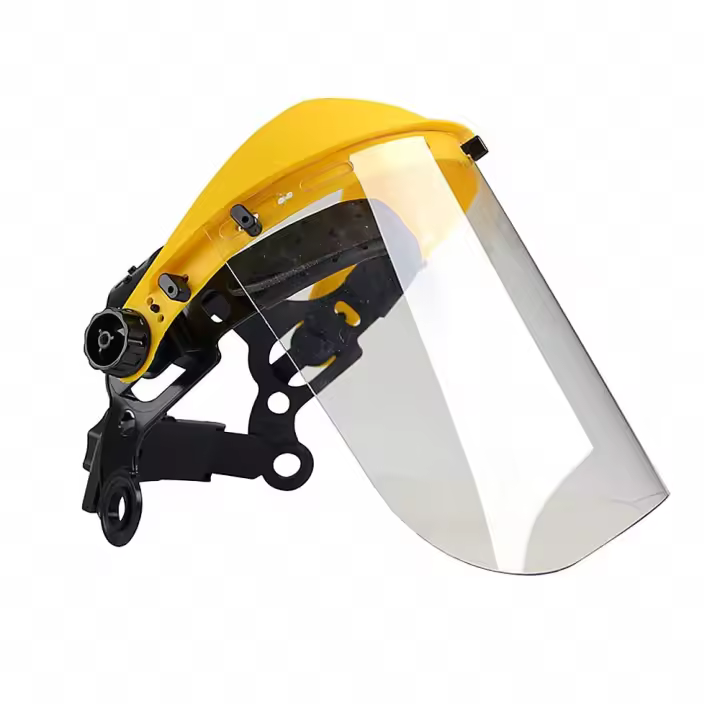 Q515063 Combinación de protector frontal y visera de policarbonato, protector facial de seguridad ajustable - 1
