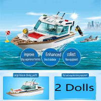Juguete De Construcción De Barco De Oceano Para Niños 148 Piezas Modelo De Yate De Diversión Con Delfín Y Ballena Regalo Educativo Para Niños - details 4