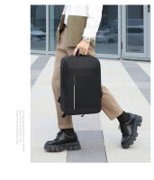 Mochila Impermeable Para Hombre Con USB Mochila De 15.6 Pulgadas Para Laptop Estilo Clásico Material Nylon Capacidad 20-35 Litros - details 17