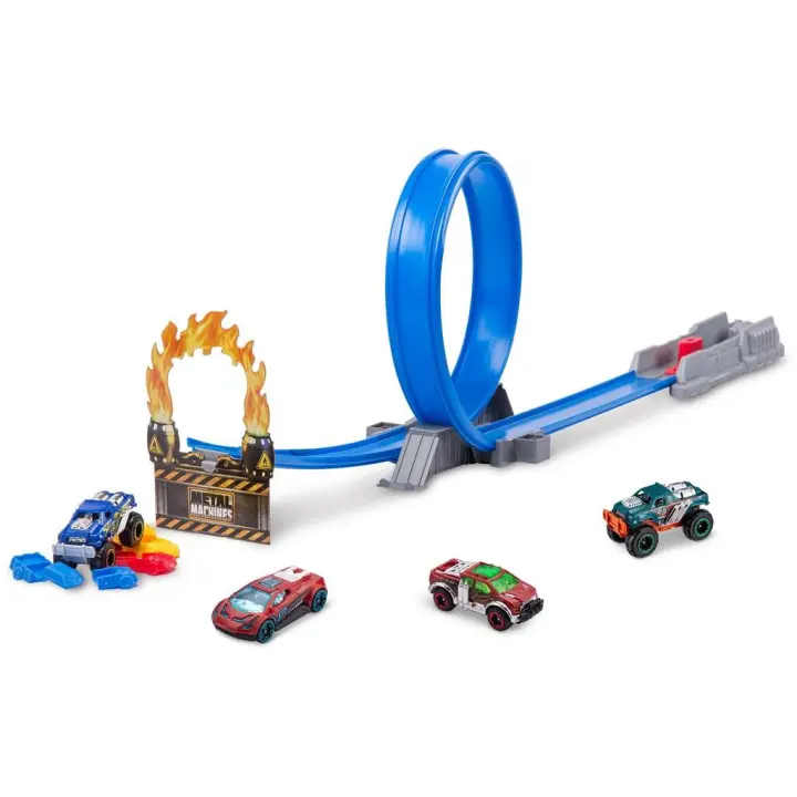 Metal Machines Looping Gira y Aplasta con Vehículo Zuru 6701 Vehículos miniatura a escala - 1