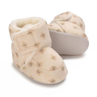 Botas De Nieve Para Bebés Recién Nacidos De Algodón Antideslizantes Y Cálidas Zapatos Para Caminar Infantiles Con Peluche - details 23