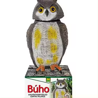 Massó Búho Ahuyentador Eólico Antipájaros PVC 40 Cm - 1