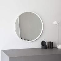 STARLEY-Espejo De Pared Metal Plástico Espejo 40 X 4,4 X 40 Cm,blanco negro - details 3