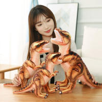 Muñeco De Peluche Tyrannosaurus Rex Simulación 38/46/54cm Juguete De Dinosaurio De Jurassic World Regalo Para Niños Decoración De Habitación - details 2