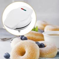 Máquina Eléctrica antiadherente para hacer rosquillas, dispositivo de cocina de 1200W, 110/240V con 7 orificios para hacer gofres y pasteles, enchufe europeo y estadounidense para uso doméstico - details 1