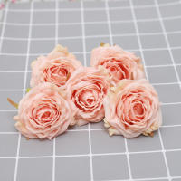 5pc Flores Artificiales De Seda Rosa Para Decoración De Hogar Fiesta De Navidad Boda Cumpleaños DIY De Flores Falsas Calidad Alta - details 9