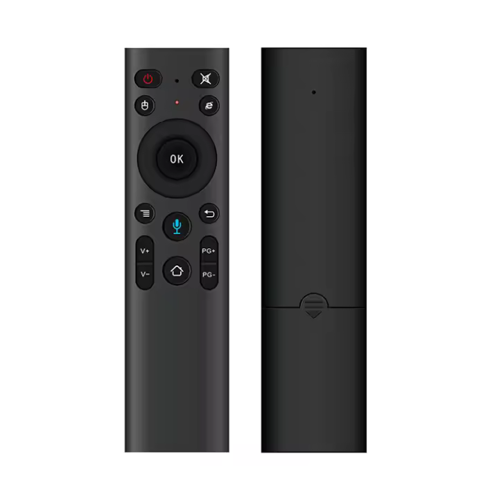 Control Remoto Inalámbrico Con Voz 2.4G Y Gyroscopio USB Q5 Air Mouse Para Proyector TV Inteligente Android Box Compatible Con Smart TV Y Projector - 1