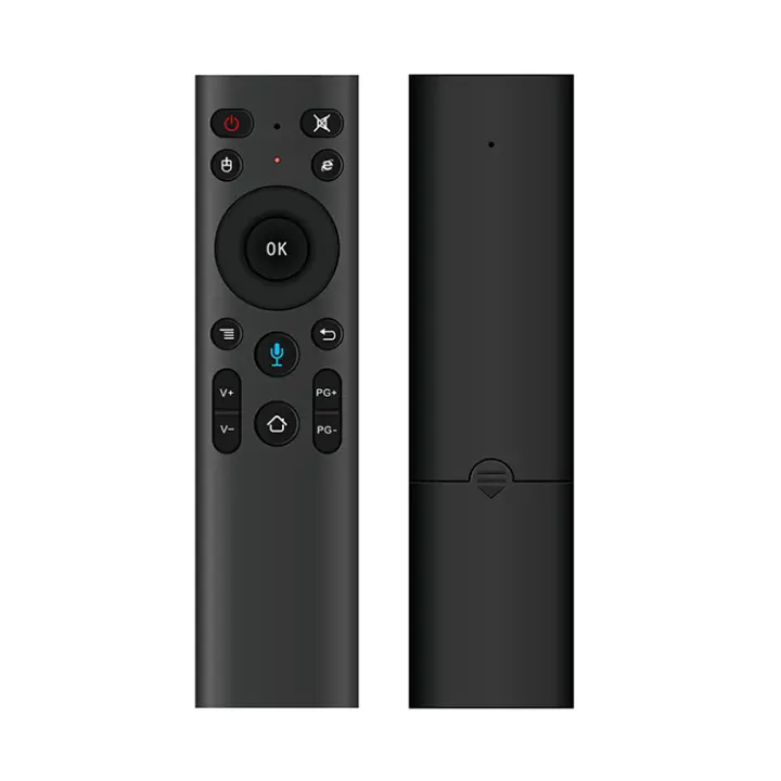 Control Remoto Inalámbrico Con Voz 2.4G Y Gyroscopio USB Q5 Air Mouse Para Proyector TV Inteligente Android Box Compatible Con Smart TV Y Projector - 1