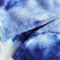 Toalla De Playa Con Capucha Para Surf Microfibra Ropa De Baño Con Bolsillos Grande Toalla De Natación Secado Rápido Tie-Dry - details 2