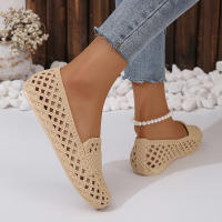 Sandalias Planas De Verano Para Mujer Estilo Casual Con Capa De Dedo Y Antideslizante Cómodas Y Moda Suela De Goma Talla Verdadera - details 5
