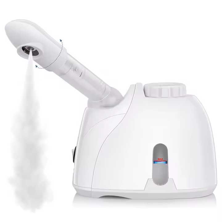 Humidificador De Vapor Facial Con Ozono Limpieza Profunda Para El Rostro Máquina De Vapor Para Spa En Casa Y Salón Cuidado De La piel Blanqueador - 1