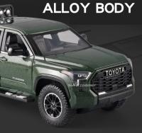 Coche De Modelismo Tundra Escala 1:24 Metal Con Puertas Abatibles Luz Y Sonido Vehículo Off-Road Para Niños Regalos Decoración - details 2