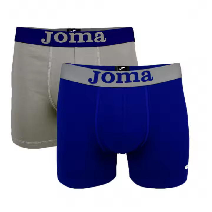 Bóxers Hombre Joma Pack 2 JS102013 Gris y Azul - 1