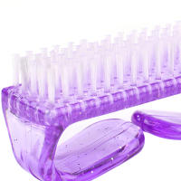 Kit De 4 Brochas De Uñas Con Mango Plástico Limpieza De Manos Y Uñas Pedicura Para Pies Y Uñas Marca Countonme - details 4