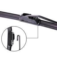 Limpia Parabrisas De Coche 1Pc Limpia Universal De Goma Suave Sin Marco Bracket Instalación Frontal Izquierda Y Derecha - details 6
