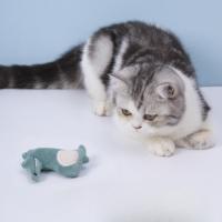 Juguete Interactivo Para Gatos De Peluche Cartoon Mordedor Para Muelas Juguete Divertido Para Mascotas Material PP Algodón - details 4