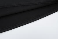 Vestido Maxi Dulzura Con Hombros Ajustados Manga Larga Y Volante Estilo Elegante Sólido Para Fiesta Y Club Polyester - details 7