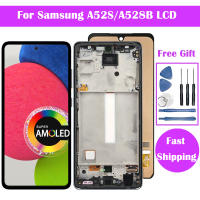 Pantalla AMOLED Super Para Samsung A52s 5G A528B A528M A528B/DS Con Digitizador Táctil Pieza De Repuesto Para Teléfono Móvil - details 1