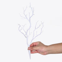 Decoración De Navidad Y Bodas: Ramas Artificiales De Cervidio Plásticas Para Casa Y Jardín 5 Piezas Adorno De Árbol De Invierno Y Otoño - details 5