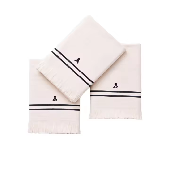 Scalpers Home Set 3 paños de cocina 50x70cm 100% algodón 320GSM con logo bordado - 1