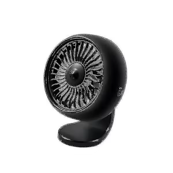 Mini ventilador de ventilación de Aire Eléctrico ajustable de Bajo Ruido USB para Automóvil - 1