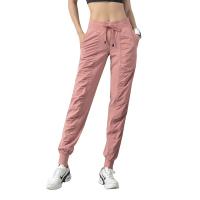 Pantalones Deportivos De Correr Para Mujer Con Cierre De Cordón Y Bolsillos Lados Quick Dry Fitness Gimnasio Running - details 9