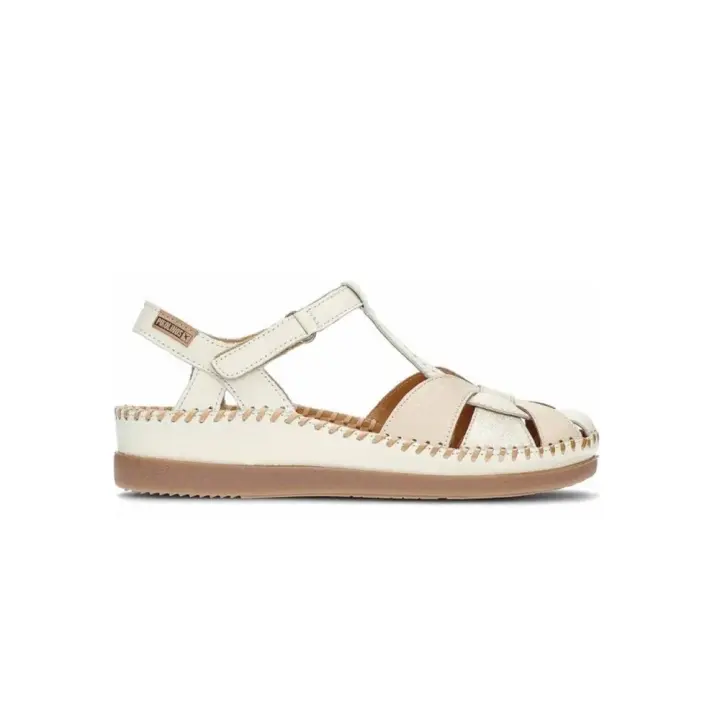 Sandalias Planas Pikolinos W8k-0847 Mujer Beig - 1