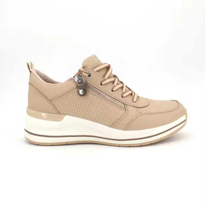 Deportivo de Skechers para mujer, mod.177335, Deportivo con cuña y cremallera con plantilla acolchada muy cómodo - 1