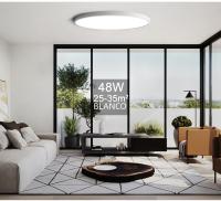 Lámpara De Techo Inteligente LED MARPOU 0.9 Pulgadas Para Dormitorio Moderna Y Ultrafina Para Habitación Control Remoto Por App - details 9