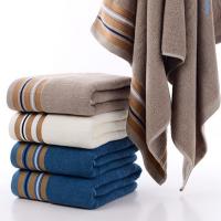 Toalla De Baño Gruesa Y Suave 70x140cm Absorbente Y Secado Rápido Para Adultos Uso Doméstico Durable Tela Poliéster Máquina Lavable - details 0