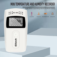 Logger De Temperatura Y Humedad RC-4HC Mini Grabador De Datos USB Para Cadena Frigorífica Medidor Digital De 16000 Puntos - details 9
