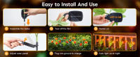 Lámpara Solar LED Impermeable IP65 Para Jardín Iluminación De Paisaje Exterior Para Camino Jardín Prado Atrás De La Casa Decoración Flor - details 17