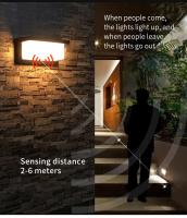 Lámpara De Pared Exterior LED Con Sensor De Movimiento Moderna AC85-265V Impermeable IP66 Para Jardín Escaleras Y Cocina - details 1