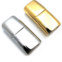 Cierre Magnético De Acero Inoxidable Para Pulsera De Cuerda De Cuero Hebilla De Joyería DIY Con Agujero Accesorios De Joyería - details 7