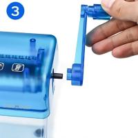 Trituradora De Papel Manual De Mano Mini Herramienta De Corte De Documentos Portátil Máquina De Corte De Tarjetas Y Papel Para Oficina - details 9