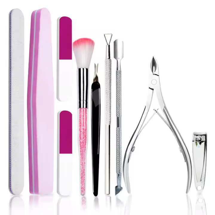Set Profesional De 6 Piezas De Archos Para Uñas Con Bloque De Pulido Y Bloque De Enrosque Herramientas De Manicura Kit De Uñas - 1
