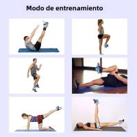 Entrenador De Tibilis Dumbbell 1/2pcs Correa De Pie Ajustable Para Pesas De Tobillo Ejercitación De Músculos De Las Piernas Y Pie Para Entrenamiento De Fuerza - details 2