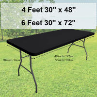 Cubierta De Mesa Rectangular Impermeable Para Mesas Plegables Protector De Mesa Lavable Para Exteriores E Interiores Camping - details 5