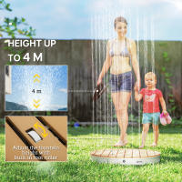 Outsunny Kit de Ducha de Jardín Portátil Ducha Exterior de Suelo Altura Ajustable hasta 4 m Estructura de Aluminio Resistente al Agua a los Rayos UV y a Las Heladas para Camping Piscina Playa - details 4