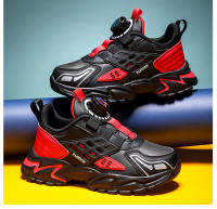 Zapatos Deportivos Casuales Para Niños Transpirables Primavera Otoño Moda Juvenil Zapatillas Con Cordones Y Hebilla Material Superior De Cuero Suela EVA - details 25