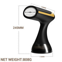 Vaporizador para Ropa 1500W, Vaporizador de Ropa para Casa, Oficina, Viaje, Vaporizador de Mano Portátil Actualizado 300ML Depósito de Agua de Gran Capacidad, Quita Arrugas,25s Calor Rápido Vaporizador de Mano para Ropa de Viaje Quita Arrugas de Tela para - details 12