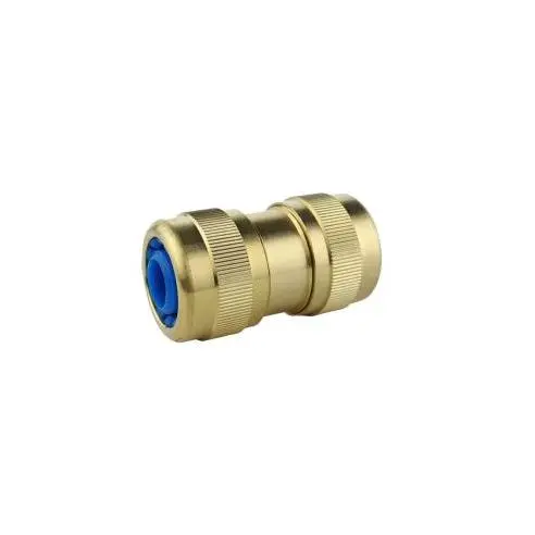 AQUA CONTROL Reparador de Manguera 15mm Latón Zincado AQUA CONTROL - 74286 Reparador de manguera Complementos y Recambios para Regar Valvulas Riego - 1