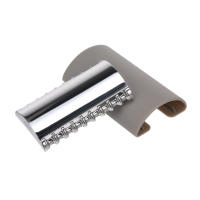 Cabeza De Afeitar De Seguridad Para Hombre Razor Head Herramienta De Barba Doble Cuchilla Acero Inoxidable Comb Abierto Para Barbero Uso Doméstico - details 0