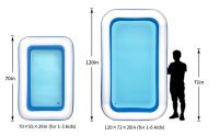 Hinchable para niños Piscina con suelo Hinchable Blando, piscina Hinchable duradera para patio, Jardín o interior - details 1