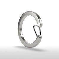 Premium Clip De Llave C Forma Con Resorte Rápido Anillo De Separación C-type Portador De Llaves Duradero Para Coche - details 0