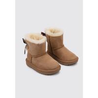 UGG MINI BAILEY BOW II Botas Planas Bebé - niña (hasta la talla 30) Cuero - details 0