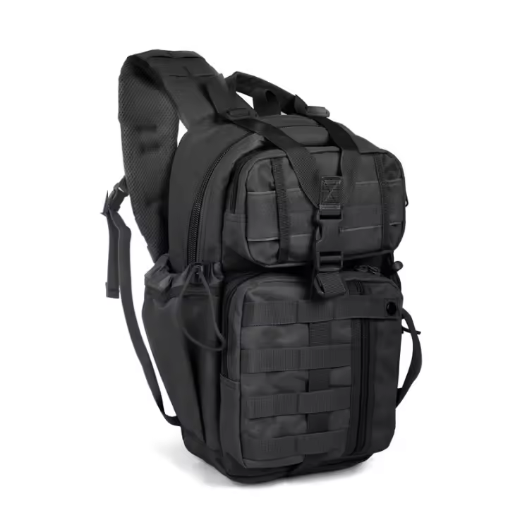 Mochila Táctica Para Camping Y Pesca De Hombro Único Para Hombres Bolsa De Viaje Deportiva Al Aire Libre Rucksack Molle - 1